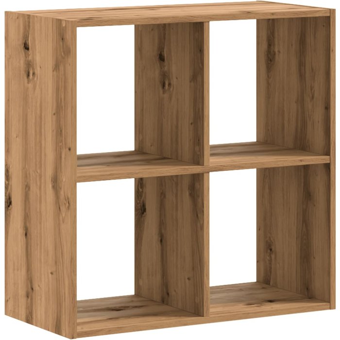 Estantería de madera ingeniería roble artisian 68,5x32x68,5 cm – comfortxl