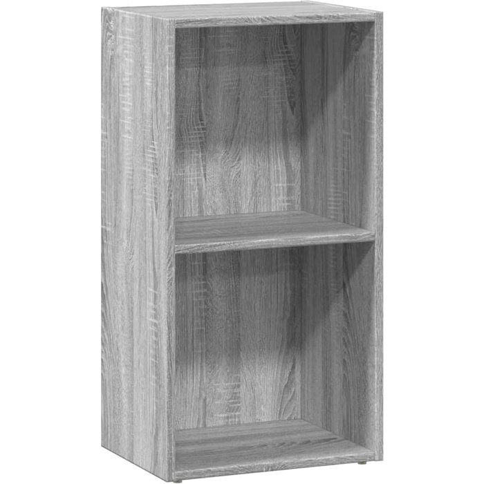 Estantería de madera de ingeniería gris sonoma 40x30x77 cm – comfortxl