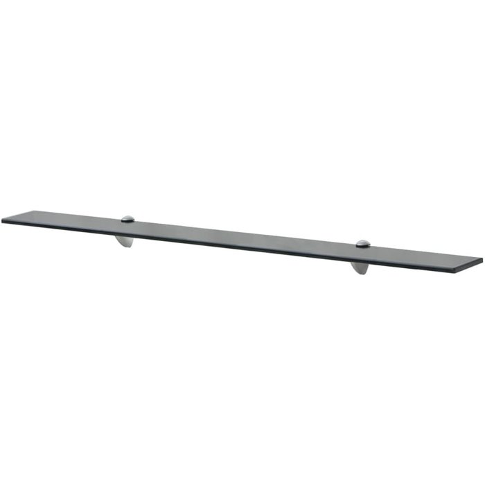 Estante flotante de cristal 100x20 cm 8 mm - comfortxl
