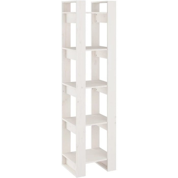 Estantería/divisor de espacios madera pino blanco 41x35x160 cm – comfortxl