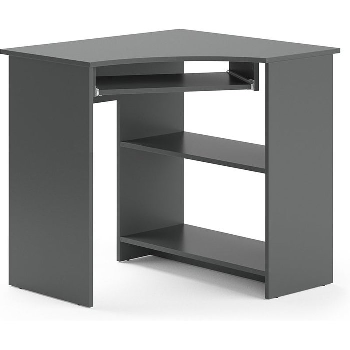 Vicco escritorio de esquina odin, antracita, 83 x 76 cm