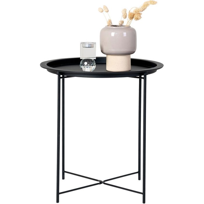 Mesa de centro bastia,metal,negro,kendra home