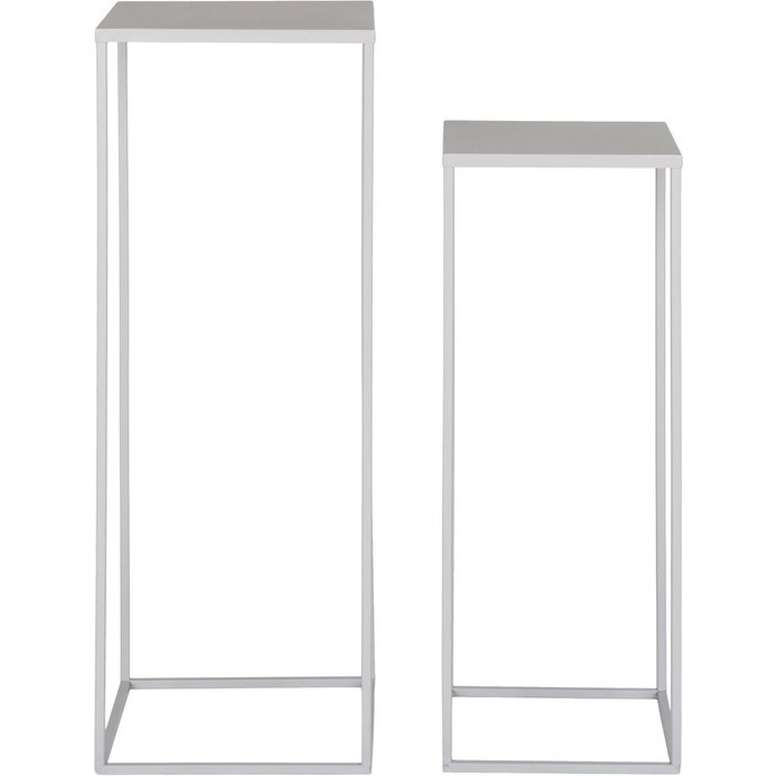 Conjunto de mesitas auxiliares beja,metal,beige,kendra home