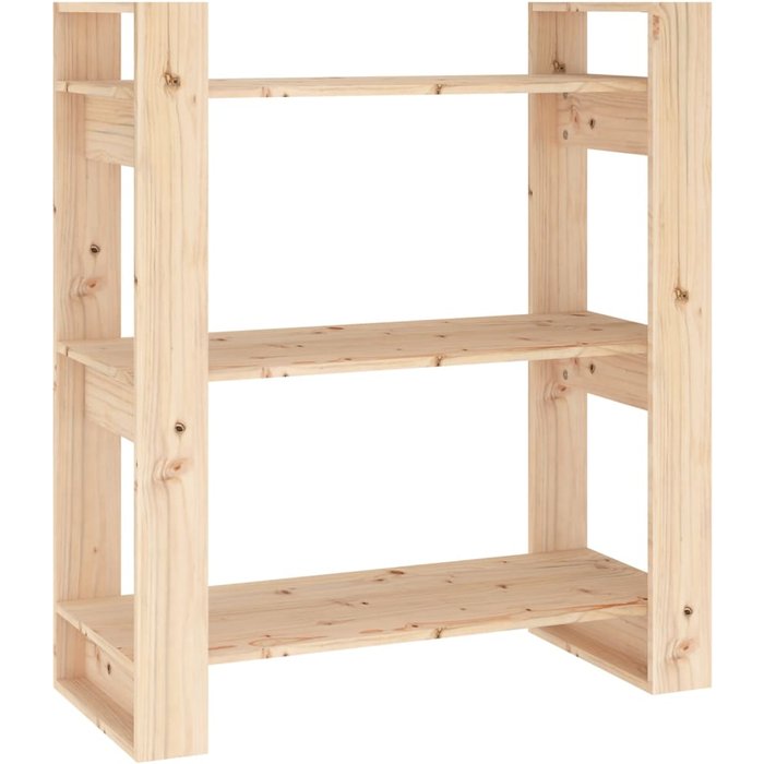 Estantería/divisor de espacios madera maciza pino 80x35x91 cm – comfortxl