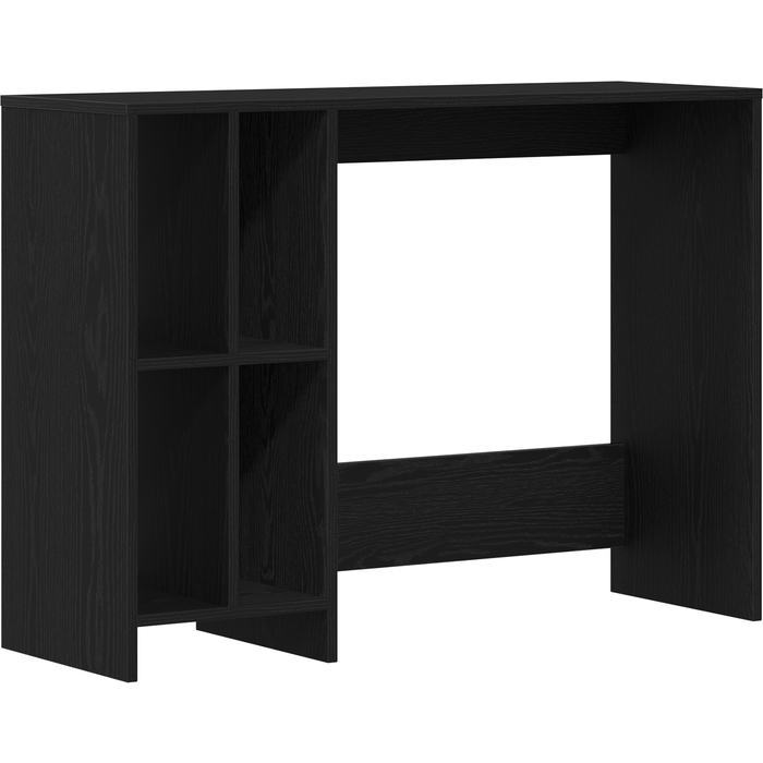 Escritorio negro roble 102,5x35x75 cm madera ingenerizada cfw23018