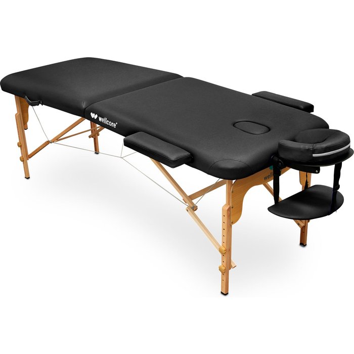 Camilla plegable de madera wellcore de 195 x 70 cm