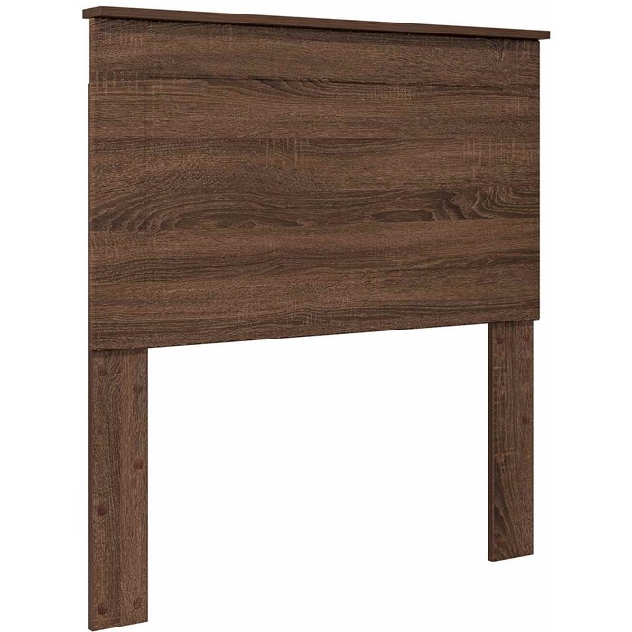 Cabecero cama - mueble cabecero roble marrón 100 cm madera de ingeniería