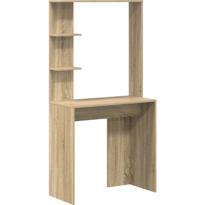 Escritorio de computadora de roble de sonoma roble de sonoma cfw31262