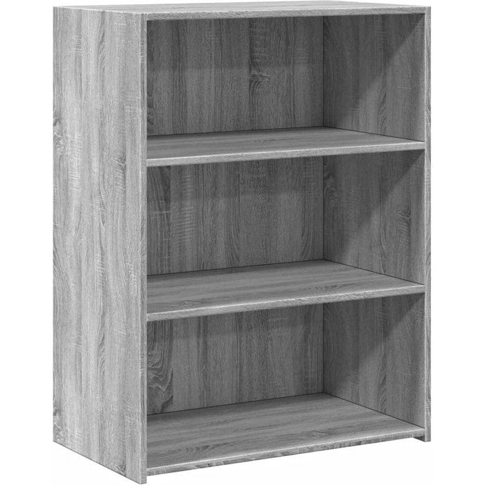 Aparador de madera de ingeniería gris sonoma 70x41x93 cm - comfortxl