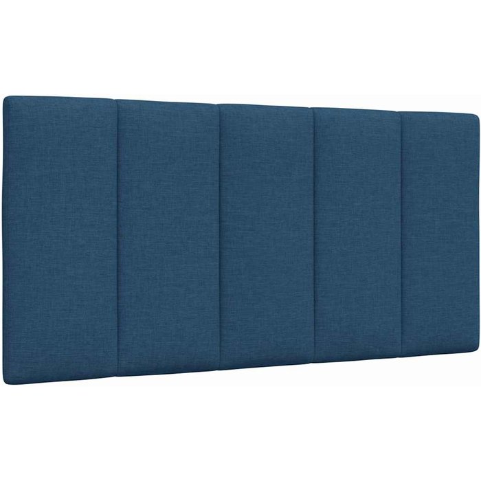 Cojín cabecero azul tela 100 cm