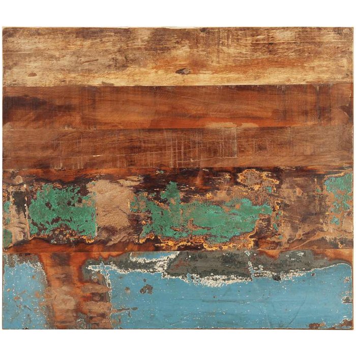 Tablero rectangular de 60x70 cm, 25-27 mm, madera reciclada.