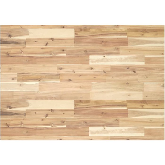 Tablero de escritorio sin tratar 80x70x2 cm madera maciza de acacia