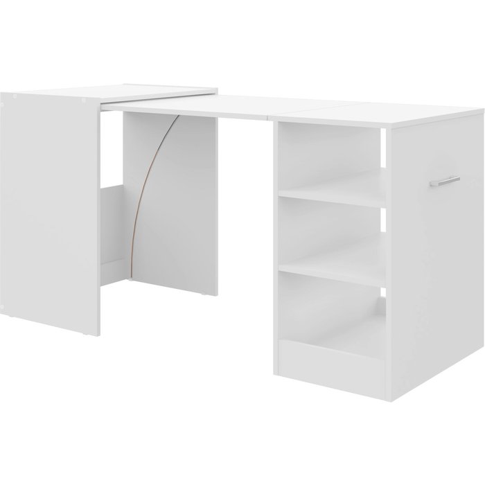 Buyqualia - mesa multiusos retractil - blanco