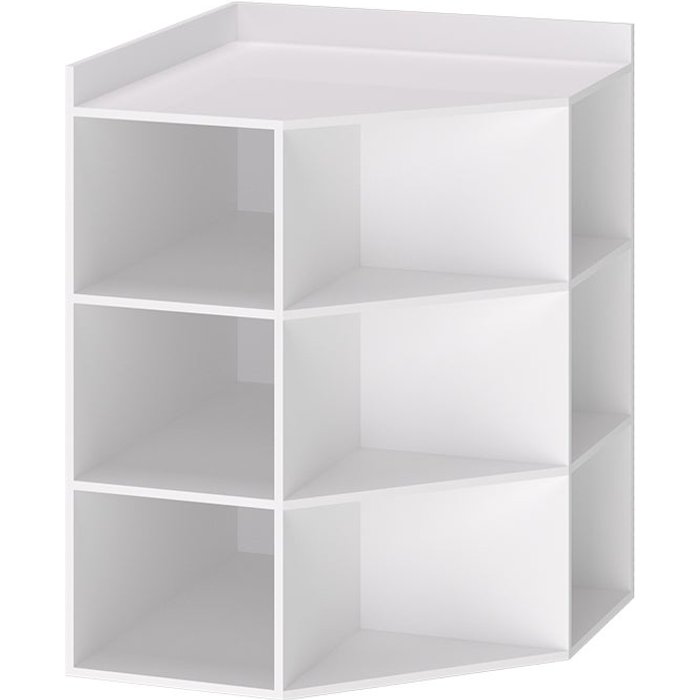 Vicco estantería esquinera elina, blanco, 60 x 80 cm