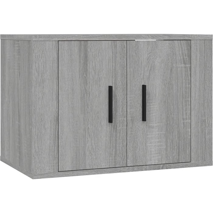 Mueble tv de pared gris sonoma 57x34,5x40 cm