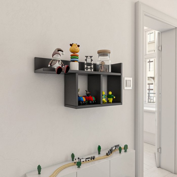 Estante de pared room antracita