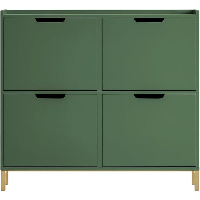 Zapatero estrecho con 4 solapas organizador fsr100-sy sobuy es