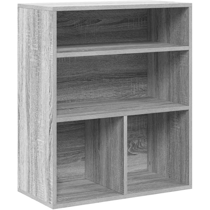 Estantería madera ingeniería gris sonoma 60x30x71,5 cm – comfortxl