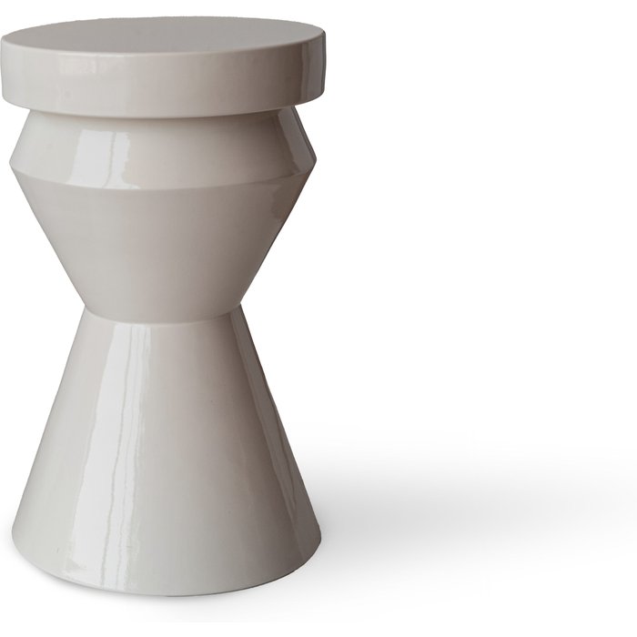 Mesa auxiliar akemi crema 31x31x50cm