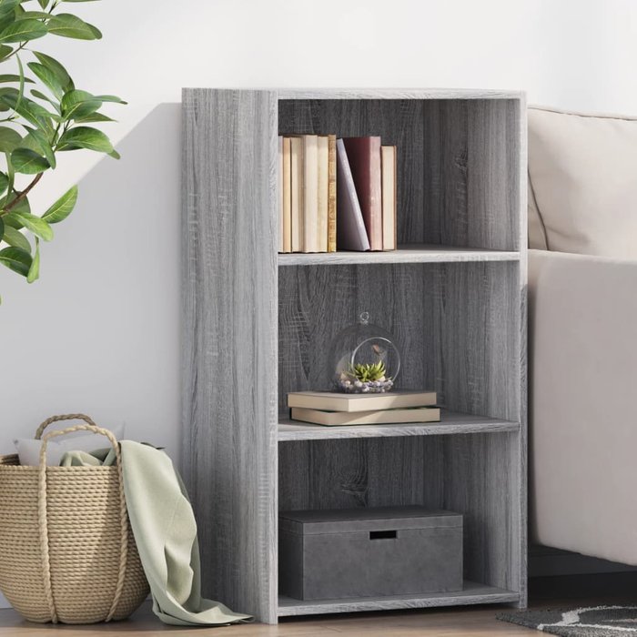Aparador gris sonoma 50x41x93 cm madera contrachapada