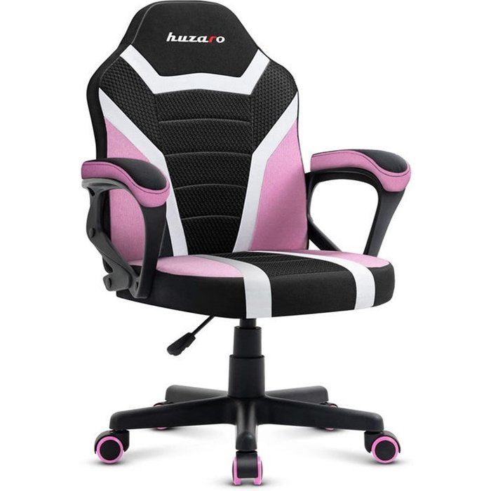 Silla gaming para niños huzaro ranger 1.0 pink mesh