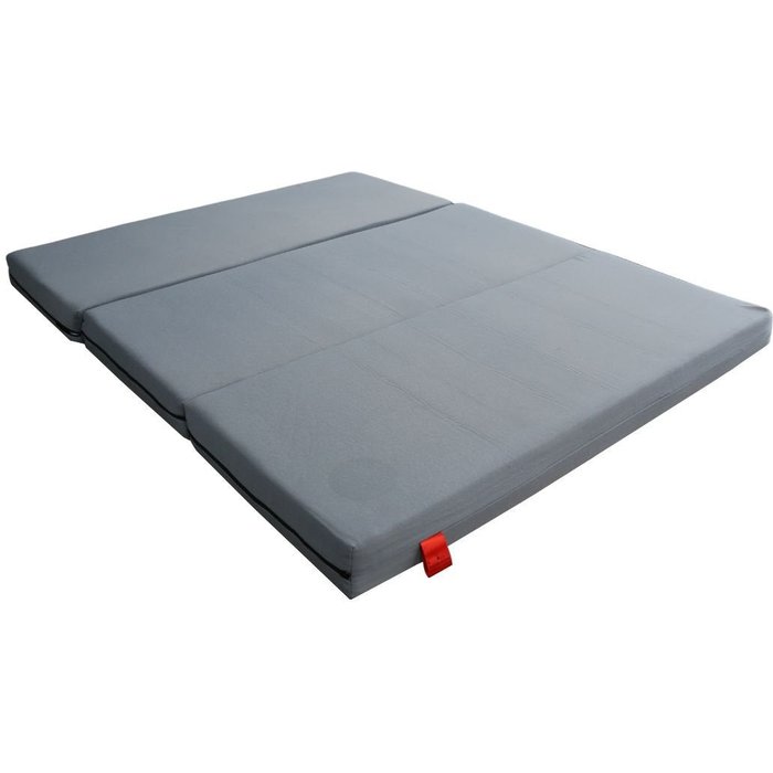 Cama para camper peugeot rifter - 5cm grosor con hr suave 20kg/m3 - gris