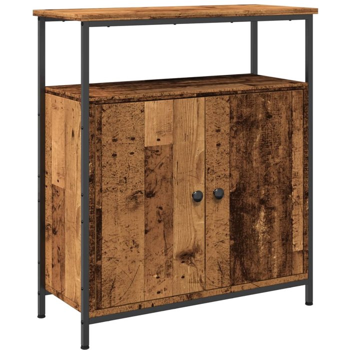 Aparador de madera vieja 70x30x80 cm madera contrachapada