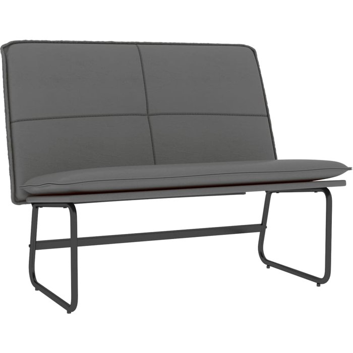 Banco/banco 100 x 75 x 76 cm material sintético gris 02_0010700