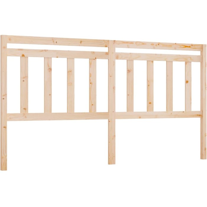 Cabecero de cama - mueble cabecero madera maciza de pino 186x4x100 cm