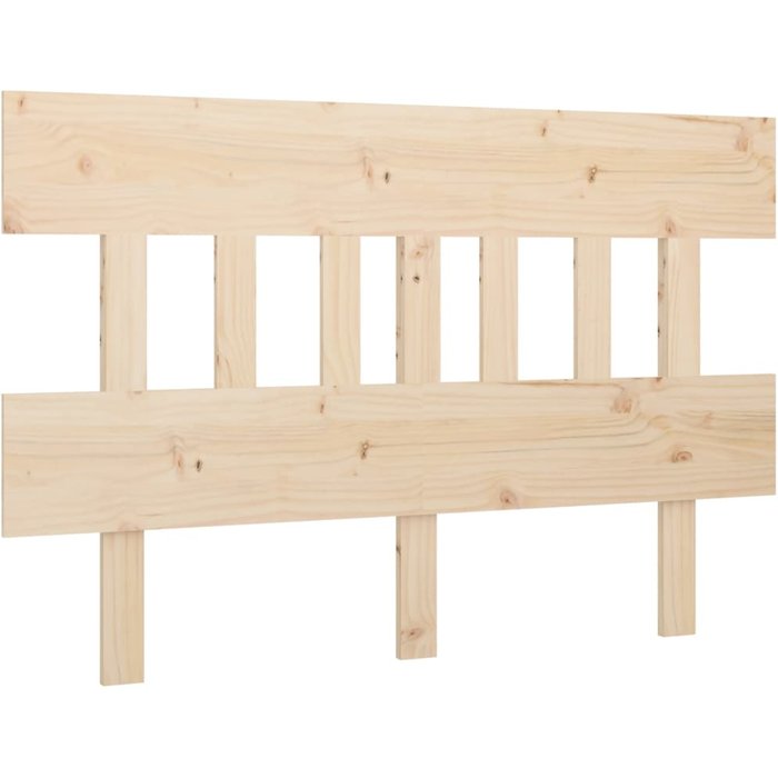 Cabecero de cama madera maciza de pino 143,5x3x81 cm - comfortxl