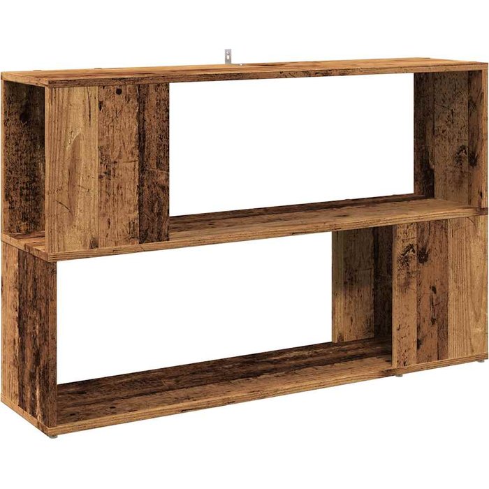 Estantería madera de ingeniería madera envejecida 100x24x63 cm – comfortxl
