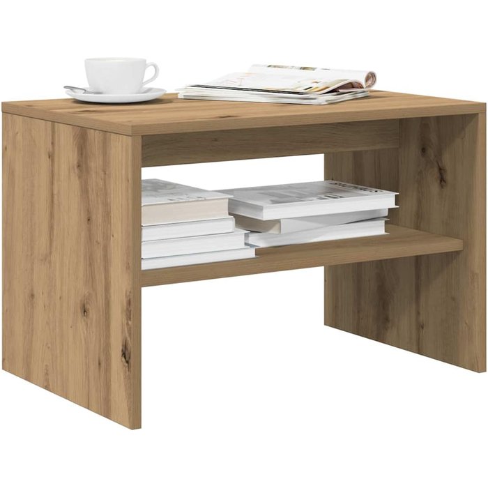 Mueble de tv de roble artesanal 60x40x40 cm madera de ingeniería