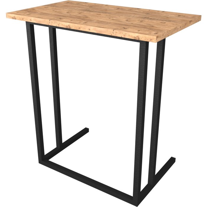 Mesa auxiliar 65,5 x 60 x 35,5 cm efecto roble 03_0008607