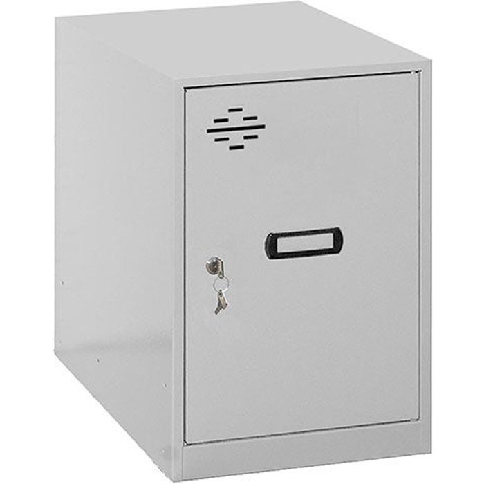 Taquillas metálicas simonlocker (47,5x30x50cm) gris y oscuro