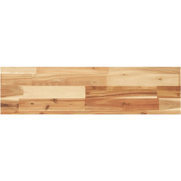 Tablero de mesa rectangular madera maciza acacia 100x20x4 cm- comfortxl
