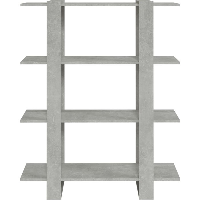 Estantería/divisor de espacios gris hormigón 100x30x123,5 cm – comfortxl