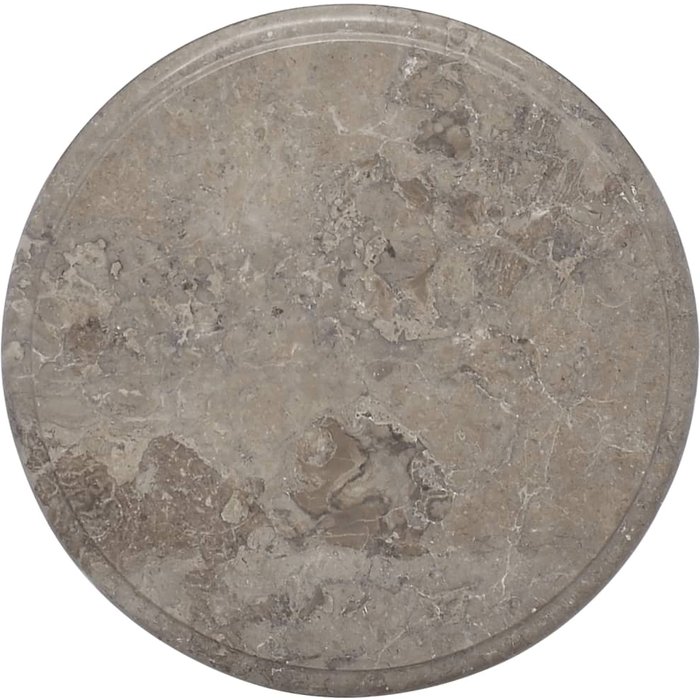 Tablero para mesa mármol gris ?40x2,5 cm - comfortxl