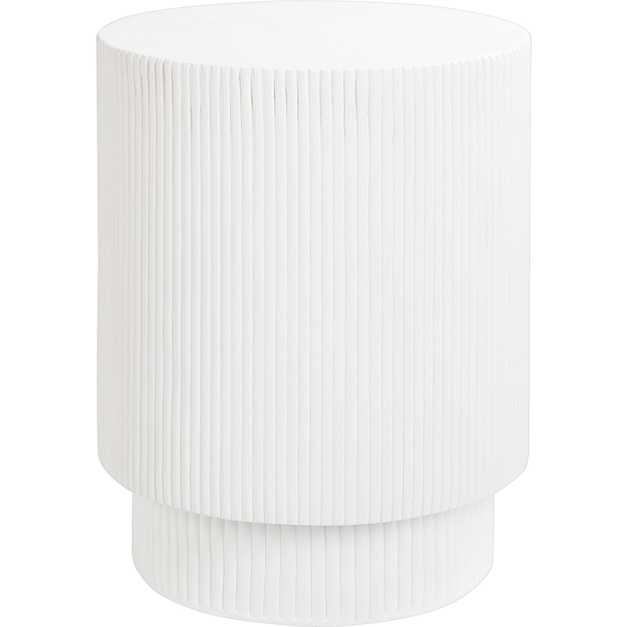 Beliani mesa auxiliar biccari blanco