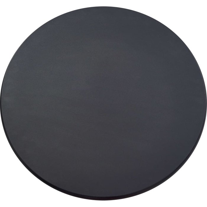 Mesa alta | mesa de bistró de cocina mdf negro 60x107,5 cm cfw606682