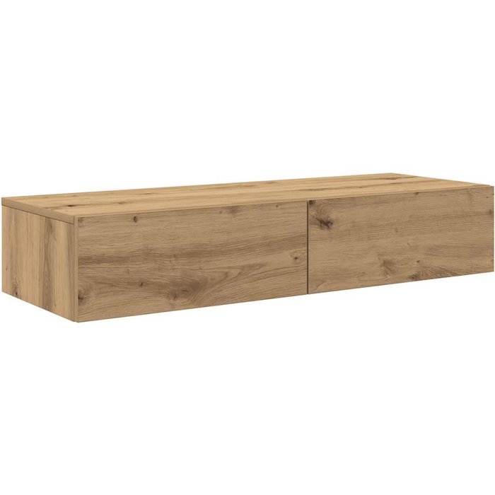 Estantería de pared con cajones madera de contrachapada cfw60910