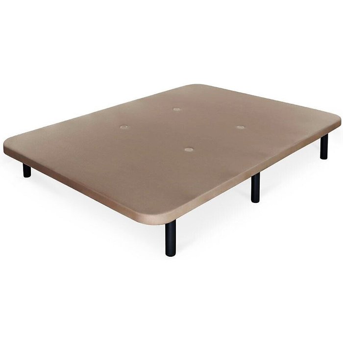 Somier base tapizada natural 150x190 cm