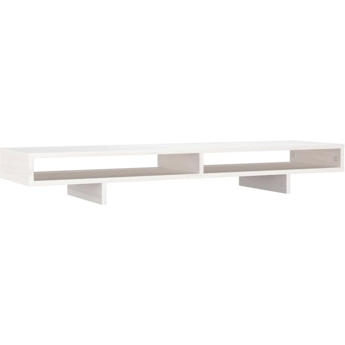 Soporte para monitor 100 x 27 x 14 cm madera maciza de pino blanco 02_0004471