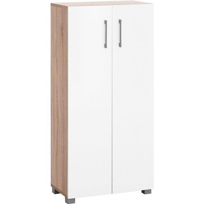 Zapatero armario de blanco 60 x 32 x 124 cm. sileno