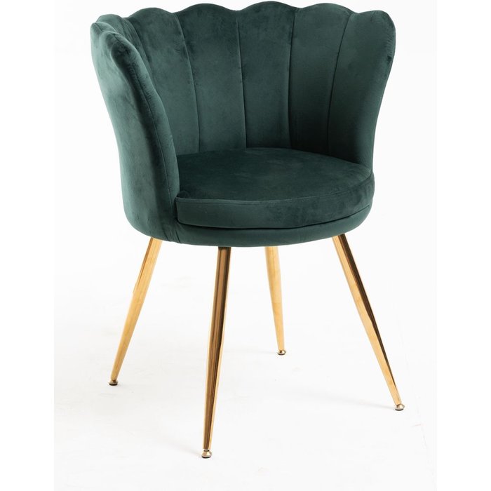 Regalos miguel - sillas comedor - silla dunsa golden terciopelo - verde