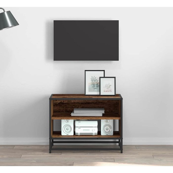 Gabinete de tv madera vieja 61 x 40 x 46 cm