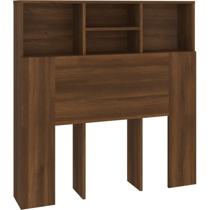 Mueble cabecero marrón roble 100x19x103,5 cm - comfortxl