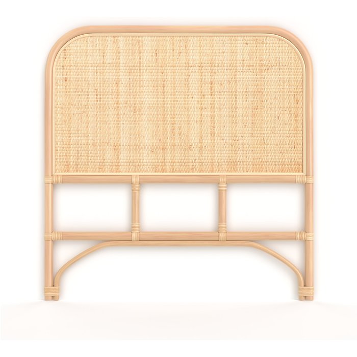 Cabecera de 90 cm en ratán natural - grace