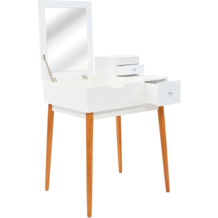Tocador con espejo de mdf 60x50x86 cm vidaxl