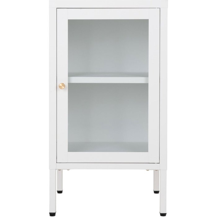 Vitrina dalby,metal,blanco,kendra home