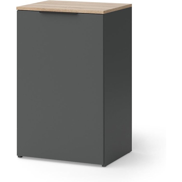 Vicco aparador wido, antracita, 50 x 80 cm con estante